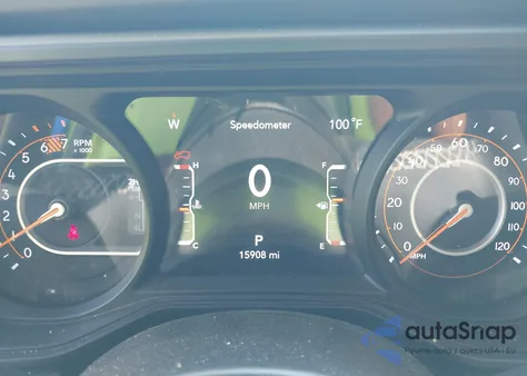 2025 Jeep Wrangler 4-Door Rubicon 4X4 из США, поврежденный, VIN 1C4PJXFN2SW526895